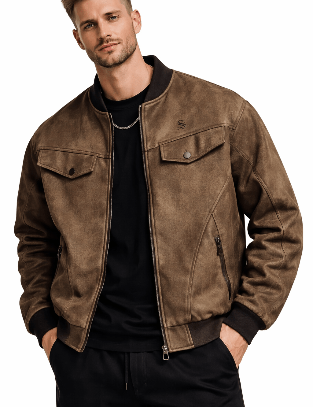 Kimora 11 - Jacket for Men - Sarman Fashion - Wholesale Clothing Fashion Brand for Men from Canada