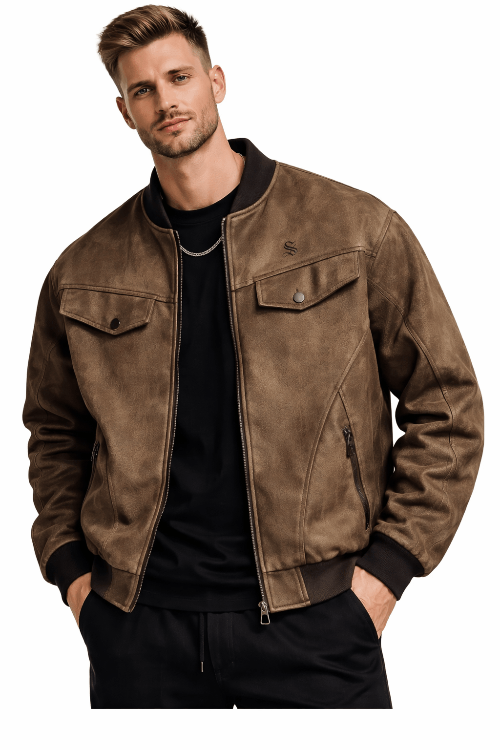 Kimora 11 - Jacket for Men - Sarman Fashion - Wholesale Clothing Fashion Brand for Men from Canada