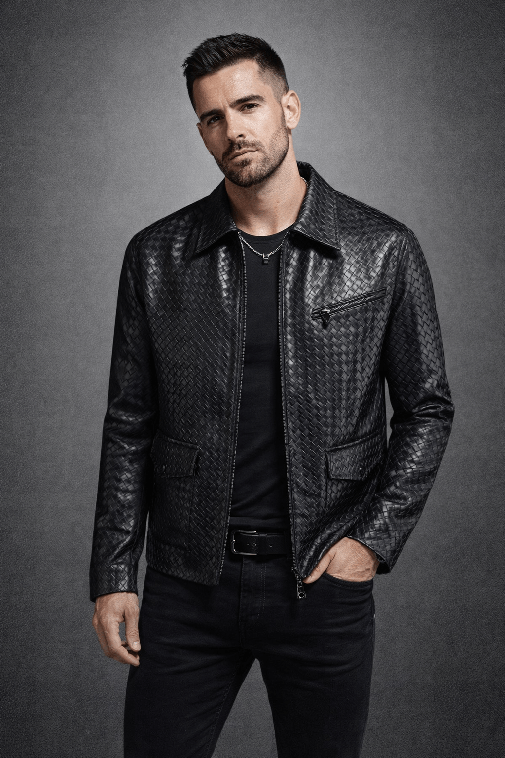 Kimora 23 - Jacket for Men - Sarman Fashion - Wholesale Clothing Fashion Brand for Men from Canada