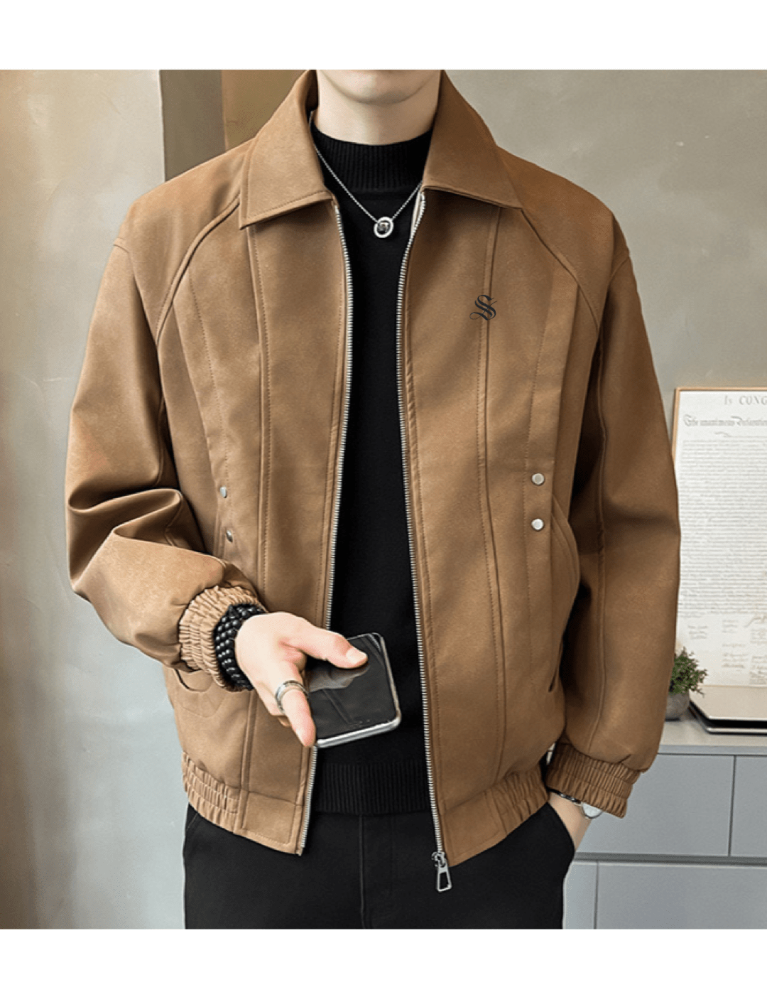 Kimora 7 - Jacket for Men - Sarman Fashion - Wholesale Clothing Fashion Brand for Men from Canada