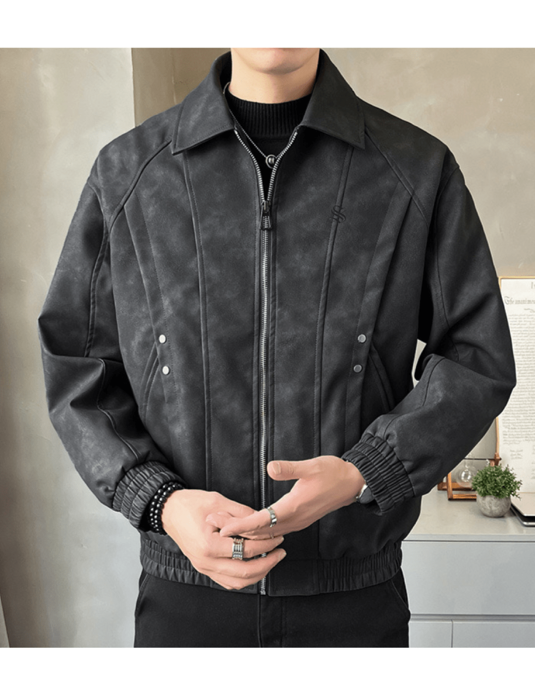 Kimora 7 - Jacket for Men - Sarman Fashion - Wholesale Clothing Fashion Brand for Men from Canada