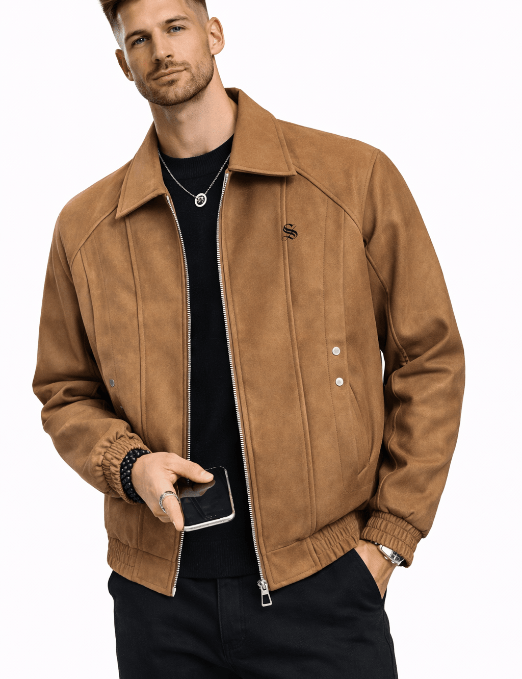 Kimora 7 - Jacket for Men - Sarman Fashion - Wholesale Clothing Fashion Brand for Men from Canada
