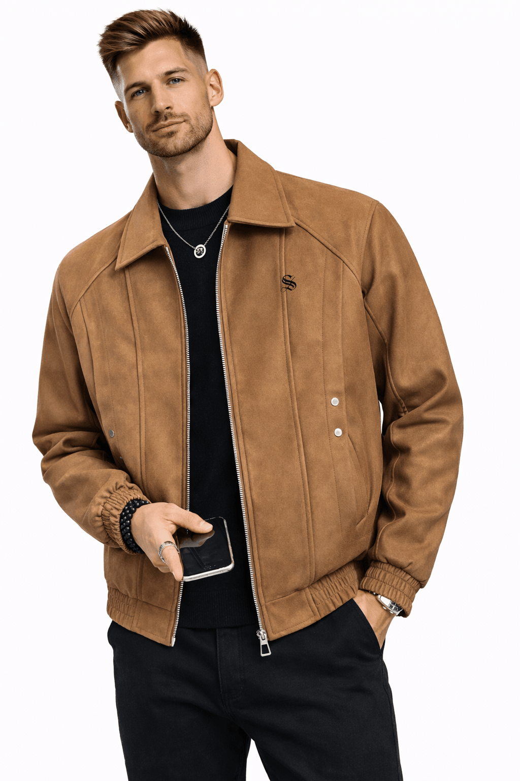 Kimora 7 - Jacket for Men - Sarman Fashion - Wholesale Clothing Fashion Brand for Men from Canada