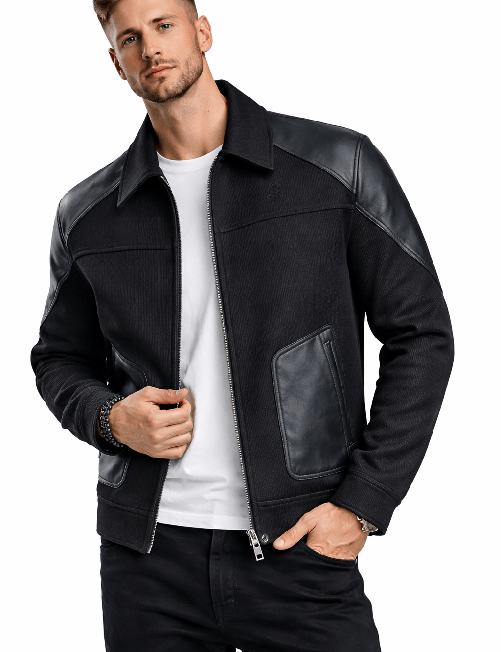 Kimora 9 - Jacket for Men - Sarman Fashion - Wholesale Clothing Fashion Brand for Men from Canada