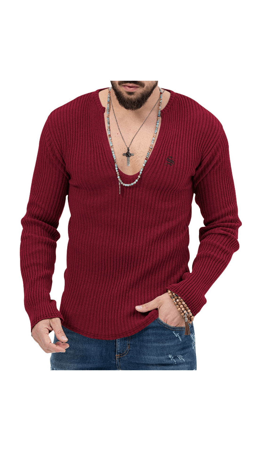 Kimozuo 22 - Long Sleeves Shirt for Men - Sarman Fashion - Wholesale Clothing Fashion Brand for Men from Canada