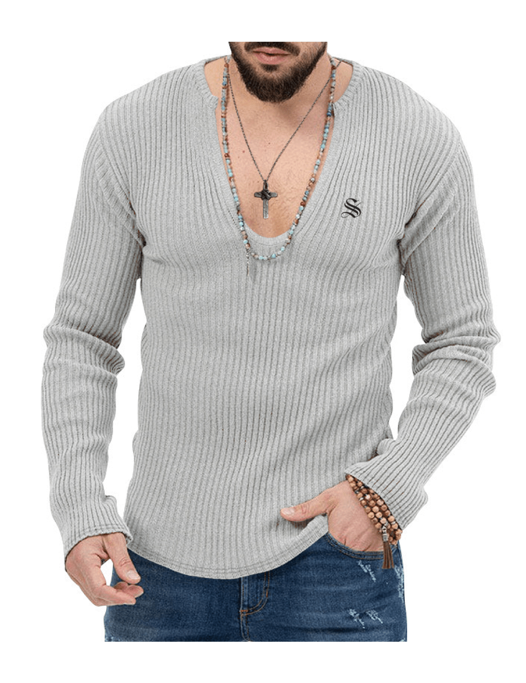 Kimozuo 22 - Long Sleeves Shirt for Men - Sarman Fashion - Wholesale Clothing Fashion Brand for Men from Canada