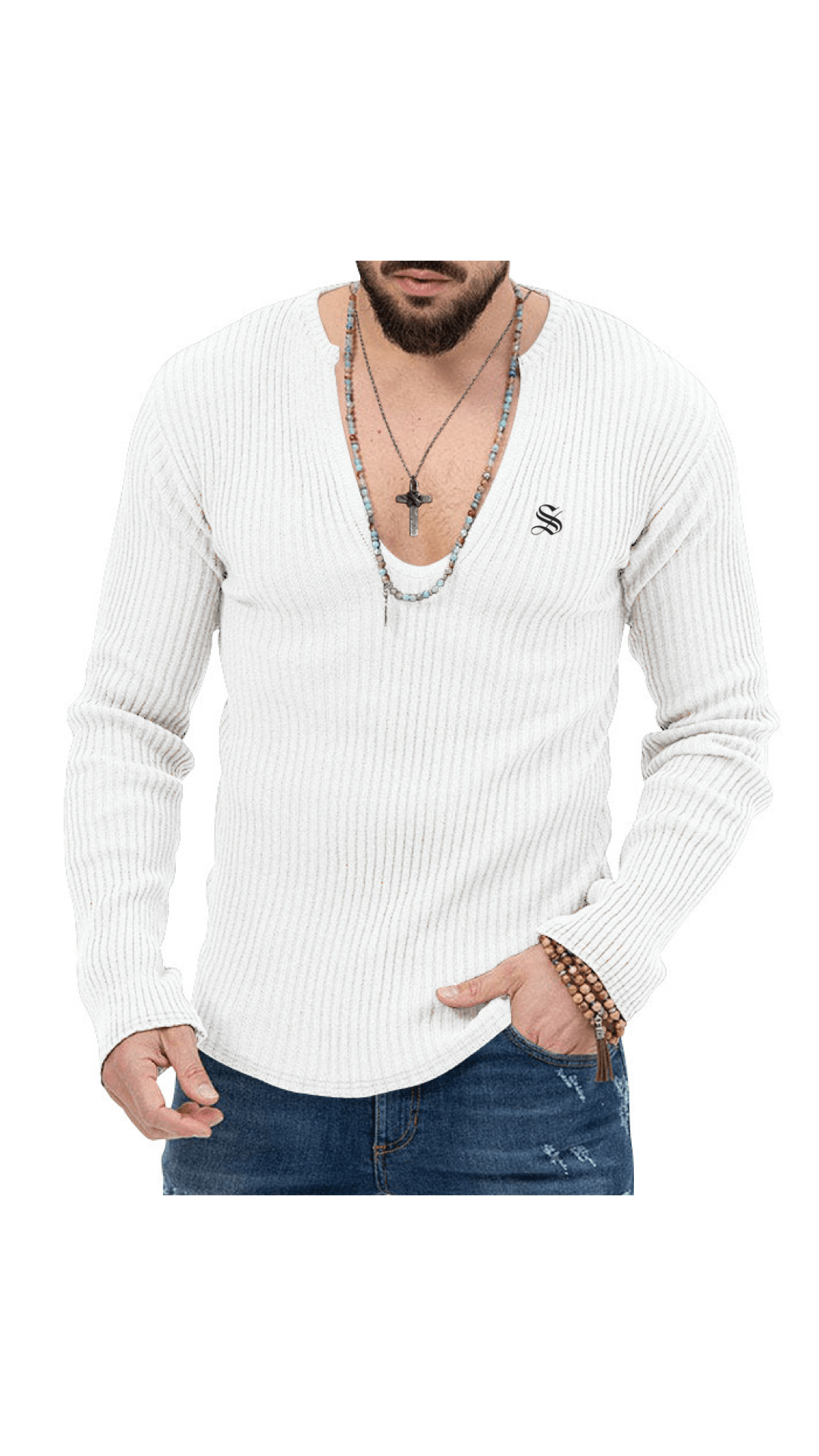 Kimozuo 22 - Long Sleeves Shirt for Men - Sarman Fashion - Wholesale Clothing Fashion Brand for Men from Canada