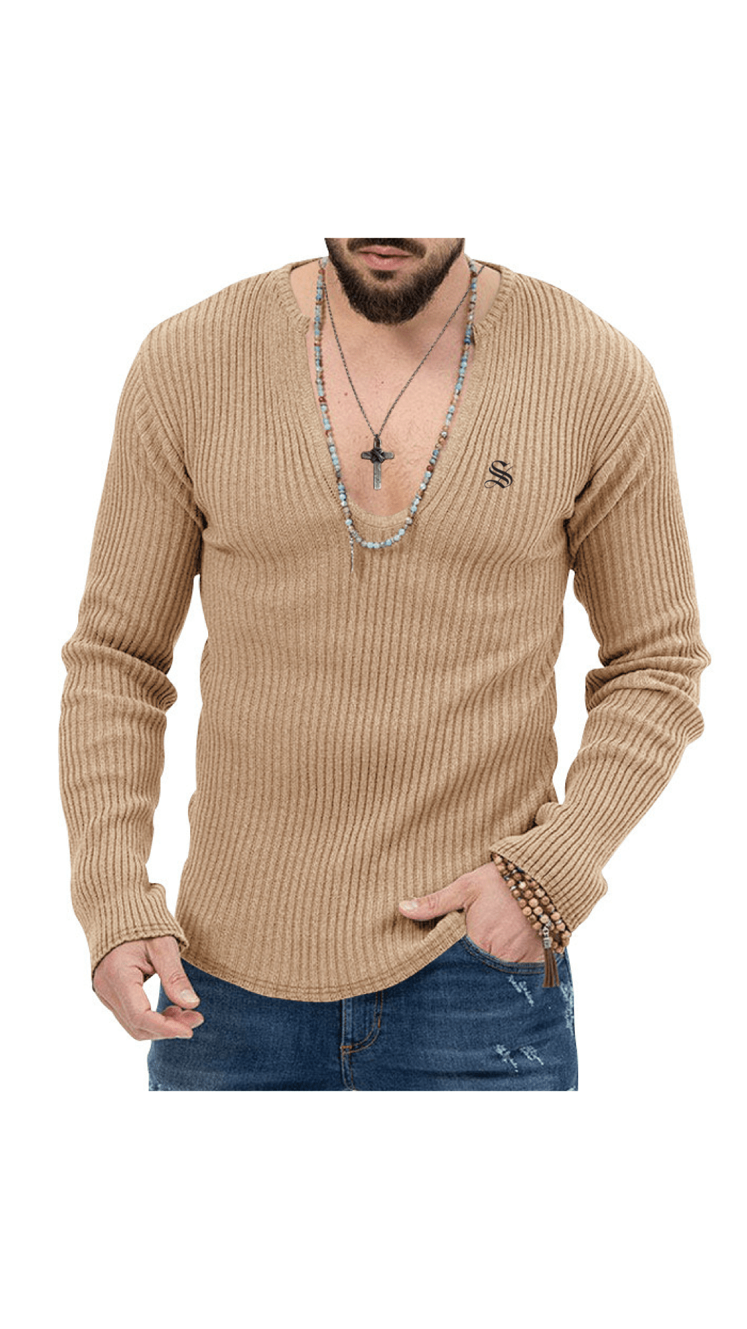 Kimozuo 22 - Long Sleeves Shirt for Men - Sarman Fashion - Wholesale Clothing Fashion Brand for Men from Canada