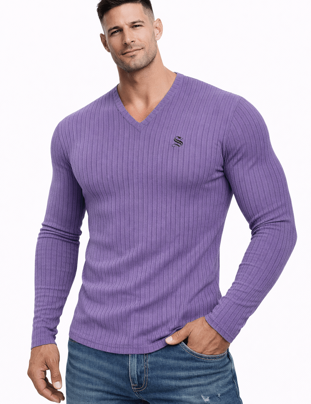 Kimozuo 23 - Long Sleeves Shirt for Men - Sarman Fashion - Wholesale Clothing Fashion Brand for Men from Canada
