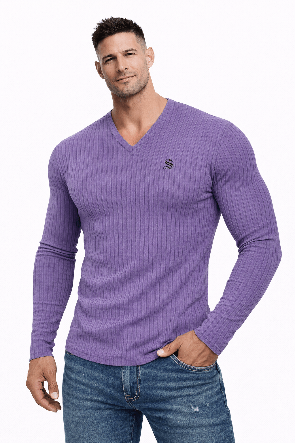 Kimozuo 23 - Long Sleeves Shirt for Men - Sarman Fashion - Wholesale Clothing Fashion Brand for Men from Canada