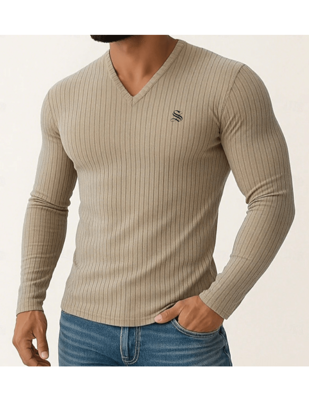 Kimozuo 23 - Long Sleeves Shirt for Men - Sarman Fashion - Wholesale Clothing Fashion Brand for Men from Canada