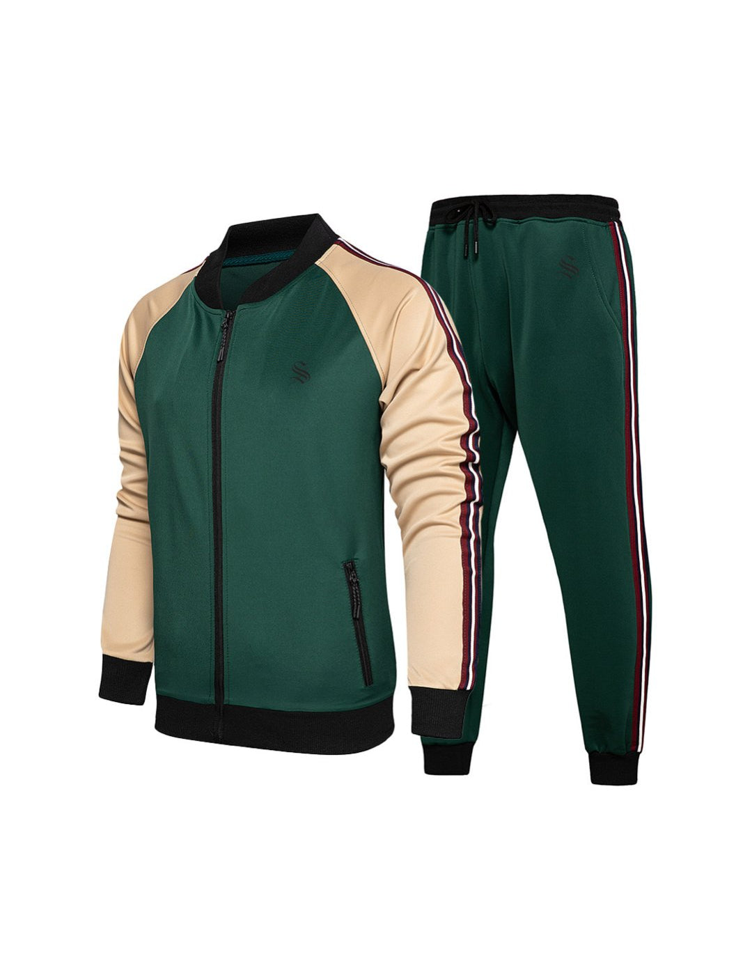 kinj6 - Complete Set - Long Sleeves Track Tops & Joggers for Men - Sarman Fashion - Wholesale Clothing Fashion Brand for Men from Canada
