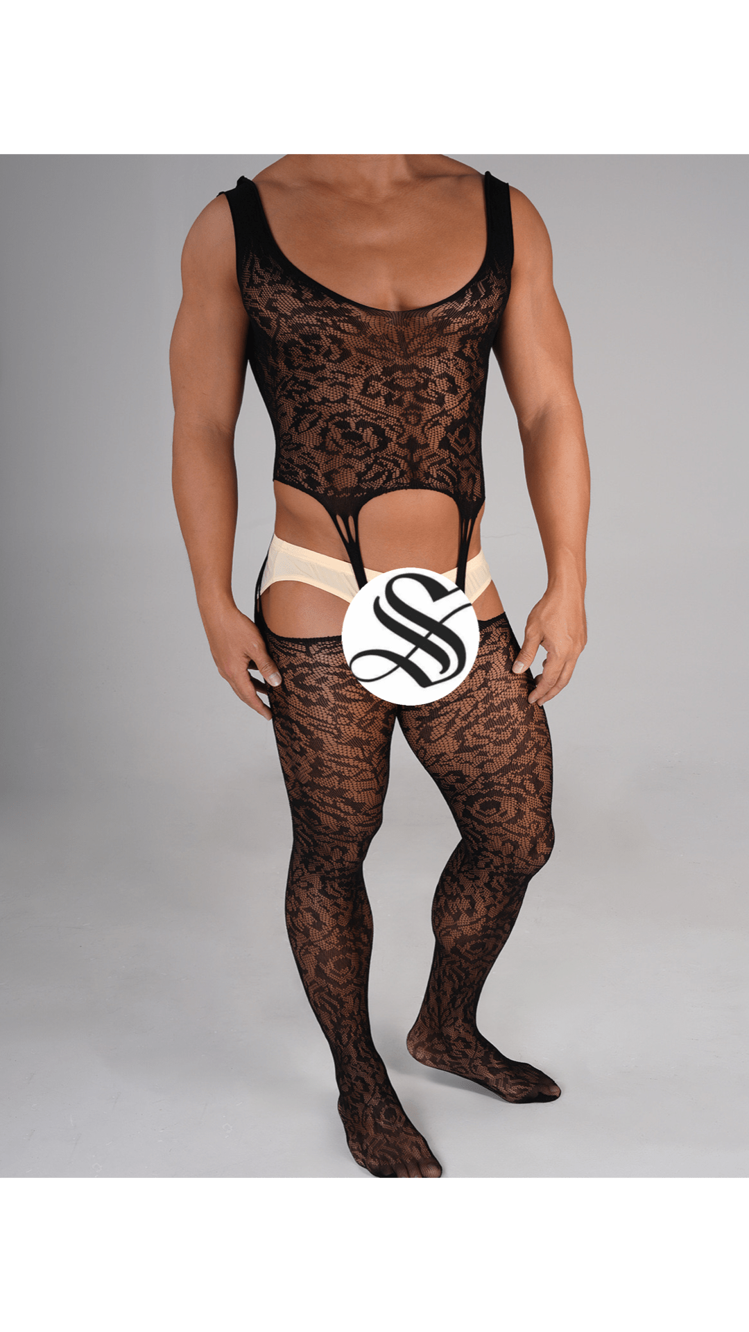 Kinping 10 - Jumpsuit Leggings for Men - Sarman Fashion - Wholesale Clothing Fashion Brand for Men from Canada