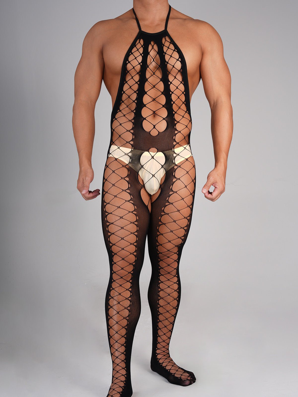 Kinping 13 - Jumpsuit Leggings for Men - Sarman Fashion - Wholesale Clothing Fashion Brand for Men from Canada