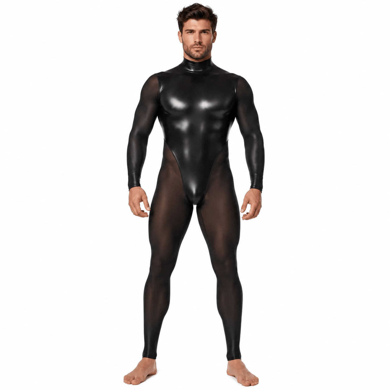 Kinping 33 - Jumpsuit Leggings for Men - Sarman Fashion - Wholesale Clothing Fashion Brand for Men from Canada