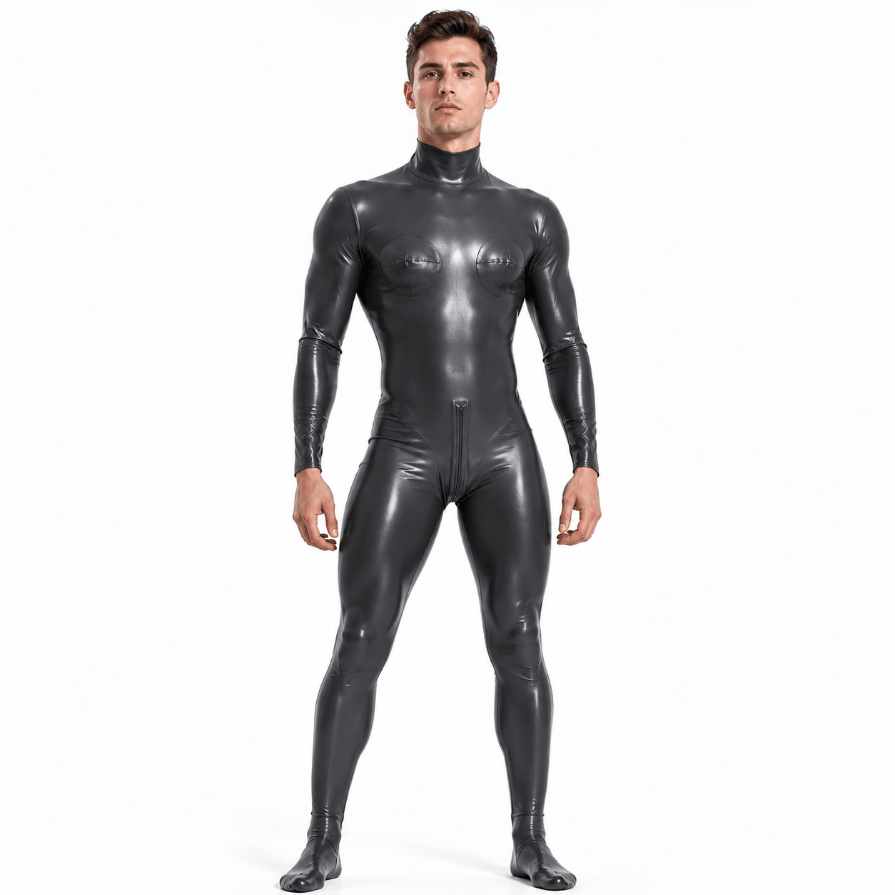 Kinping 8 - Jumpsuit Leggings for Men - Sarman Fashion - Wholesale Clothing Fashion Brand for Men from Canada