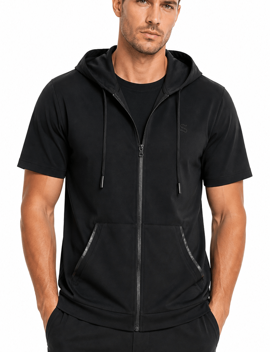 KINPZ - Hooded T-shirt for Men - Sarman Fashion - Wholesale Clothing Fashion Brand for Men from Canada