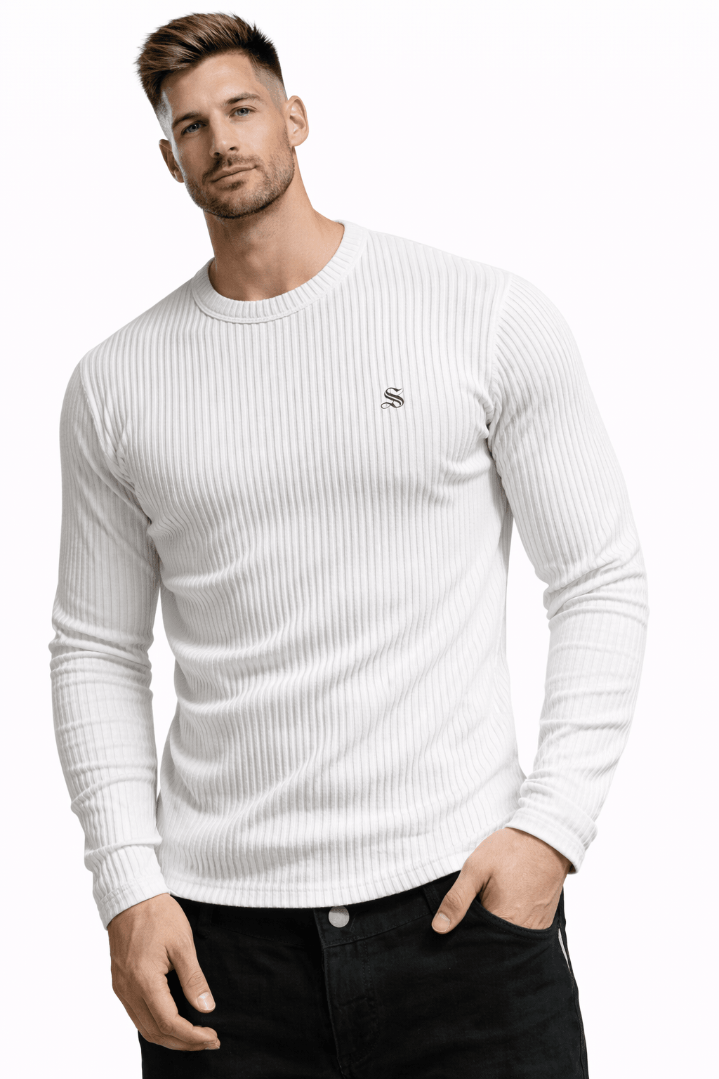 Kirgi 3 - Long Sleeve Shirt for Men - Sarman Fashion - Wholesale Clothing Fashion Brand for Men from Canada