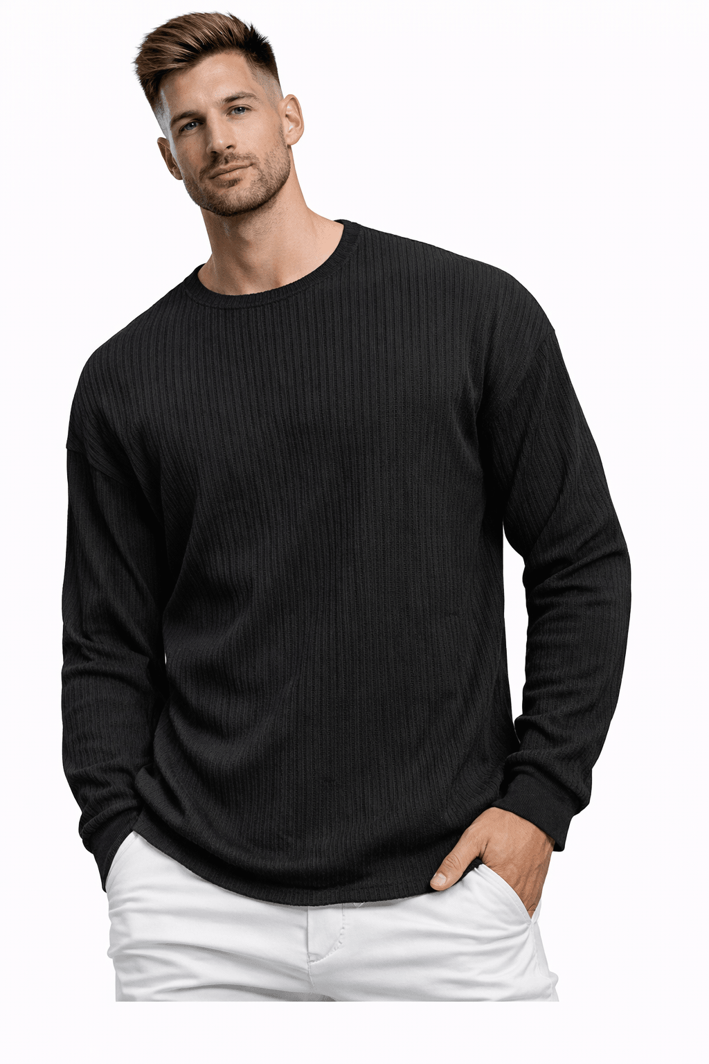 Kirgi 4 - Long Sleeve Shirt for Men - Sarman Fashion - Wholesale Clothing Fashion Brand for Men from Canada