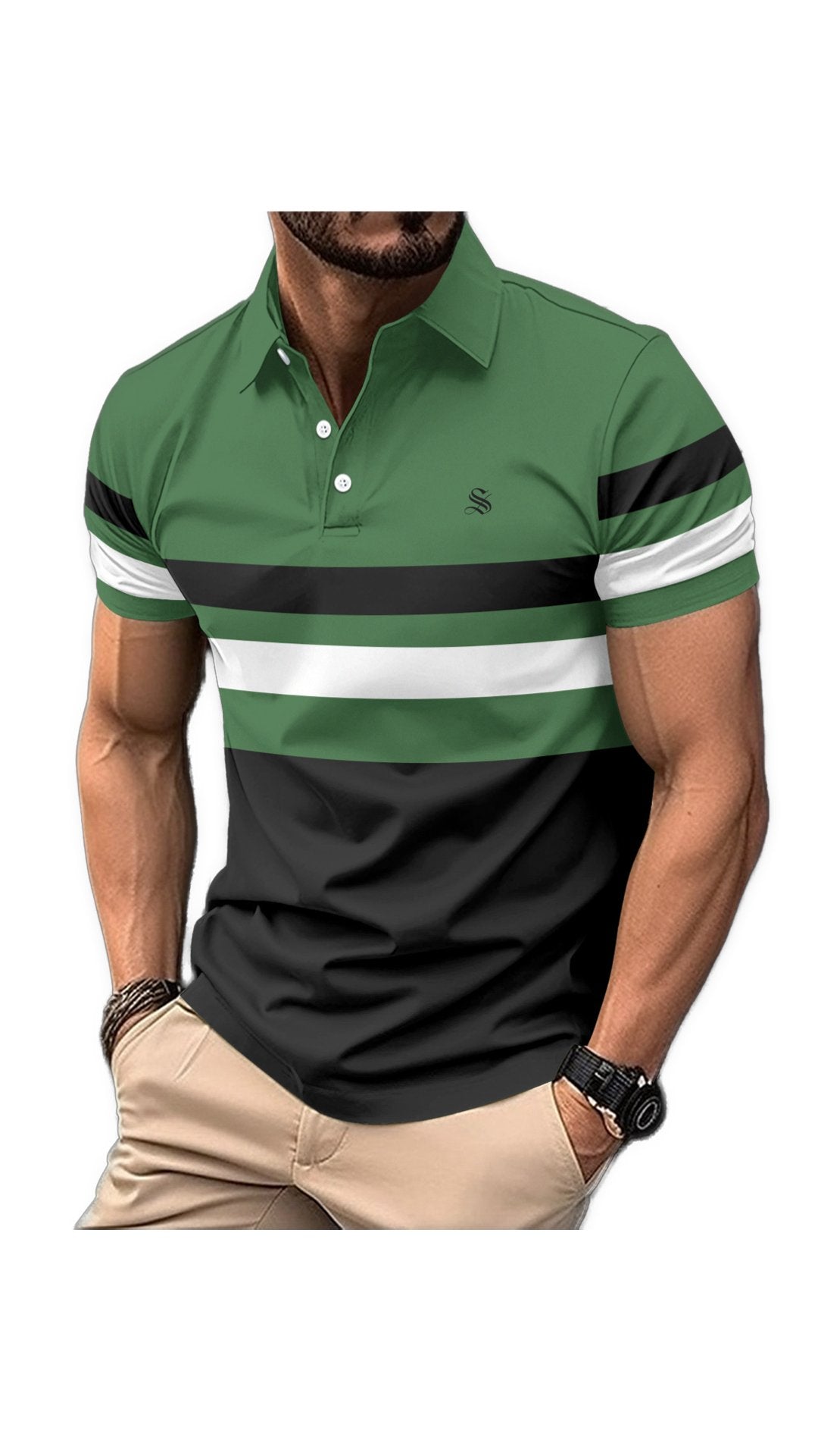 Kirhuna - Polo Shirt for Men - Sarman Fashion - Wholesale Clothing Fashion Brand for Men from Canada
