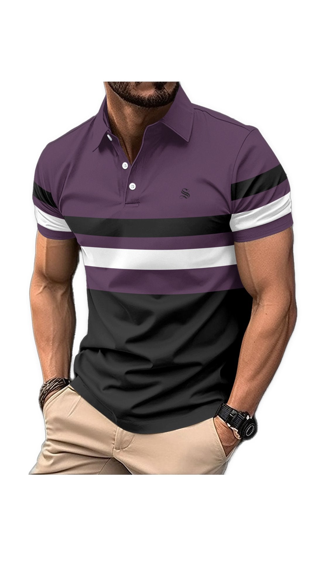 Kirhuna - Polo Shirt for Men - Sarman Fashion - Wholesale Clothing Fashion Brand for Men from Canada