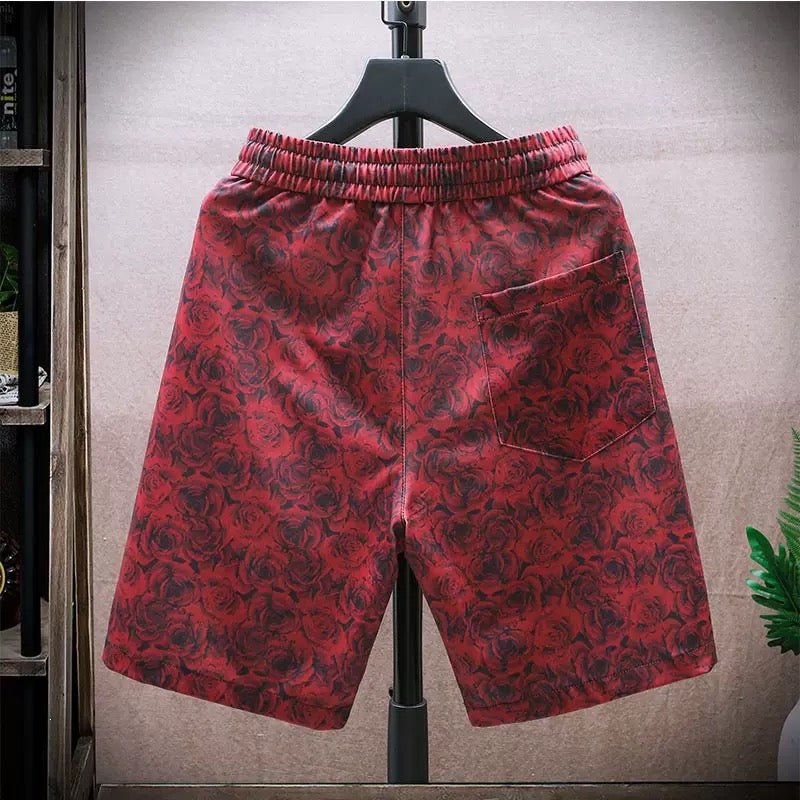 Kirmiza 11 - Shorts for Men - Sarman Fashion - Wholesale Clothing Fashion Brand for Men from Canada