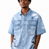 KISME 3 - Short Sleeves Shirt for Men - Sarman Fashion - Wholesale Clothing Fashion Brand for Men from Canada
