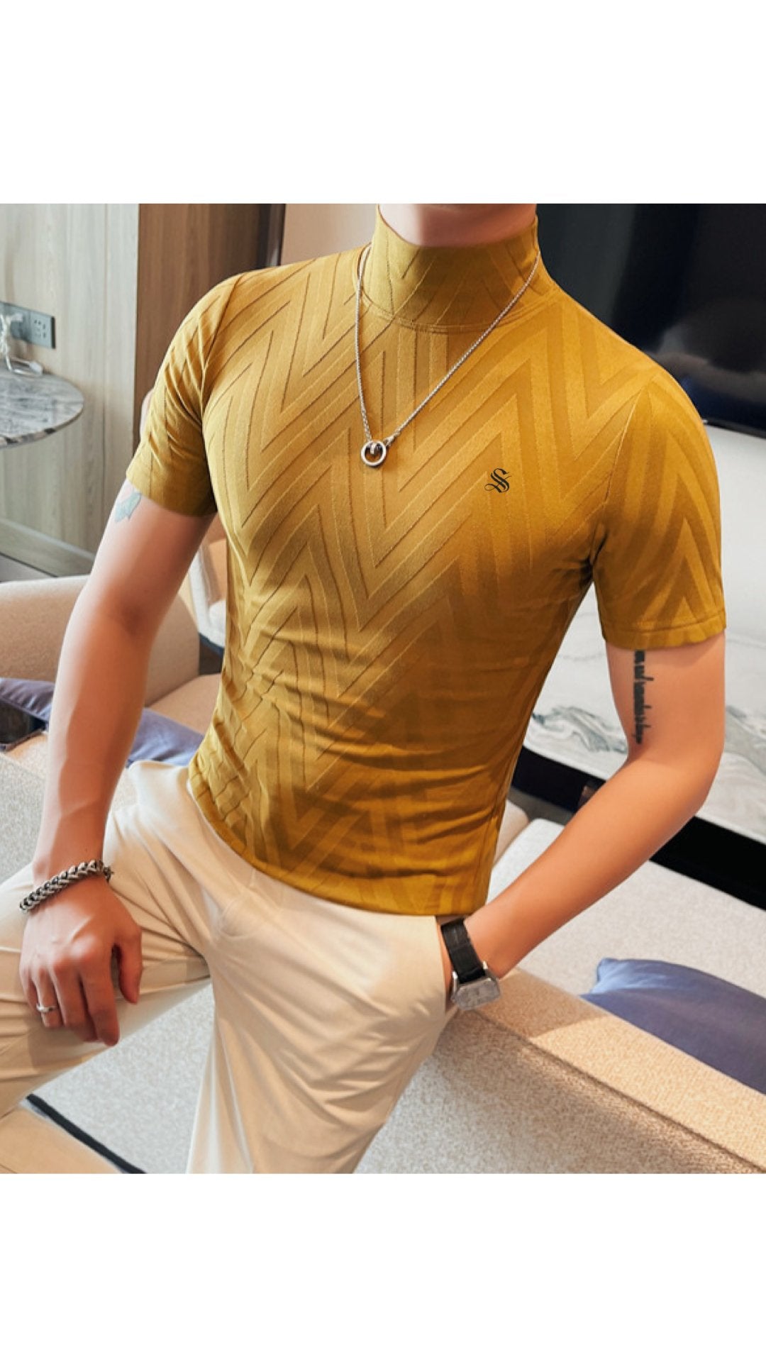 Kistona 2 - Men’s t-shirt - Sarman Fashion - Wholesale Clothing Fashion Brand for Men from Canada