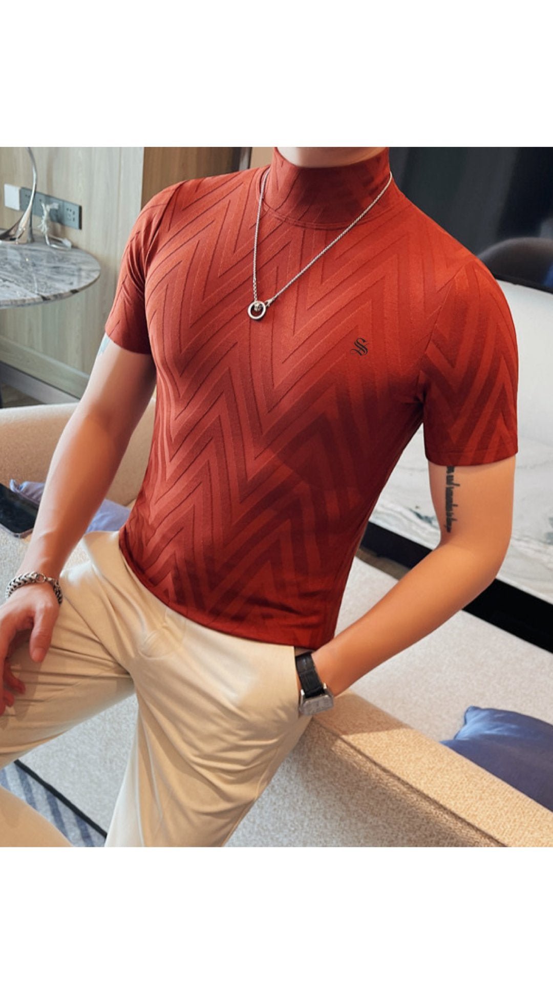Kistona 2 - Men’s t-shirt - Sarman Fashion - Wholesale Clothing Fashion Brand for Men from Canada