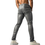 Kizbono 2Z - Pu Leather Pants for Men - Sarman Fashion - Wholesale Clothing Fashion Brand for Men from Canada