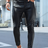 Kizbono 3Z - Pu Leather Pants for Men - Sarman Fashion - Wholesale Clothing Fashion Brand for Men from Canada