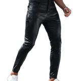 Kizbono 3Z - Pu Leather Pants for Men - Sarman Fashion - Wholesale Clothing Fashion Brand for Men from Canada