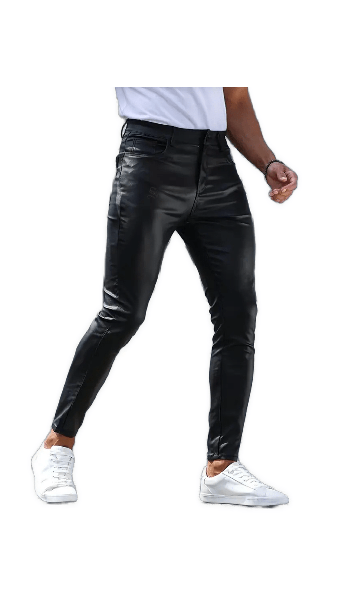 Kizbono 3Z - Pu Leather Pants for Men - Sarman Fashion - Wholesale Clothing Fashion Brand for Men from Canada