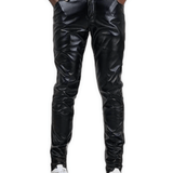 Kizbono 4Z - Pu Leather Pants for Men - Sarman Fashion - Wholesale Clothing Fashion Brand for Men from Canada