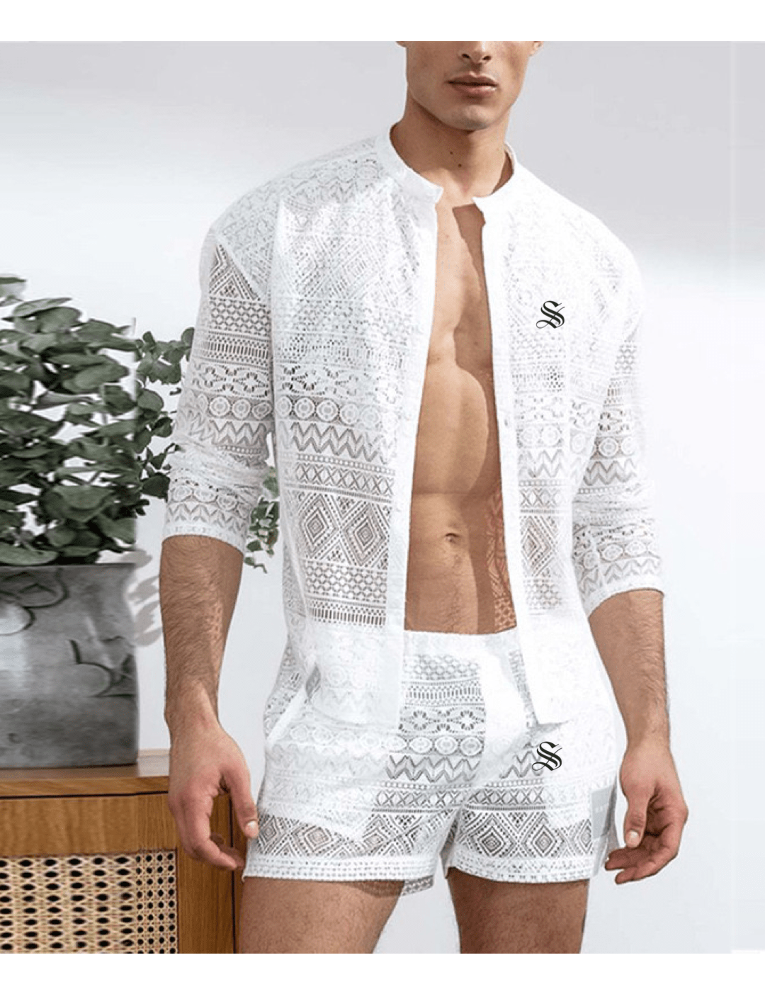 Kizja 3 - Top & Shorts for Men - Sarman Fashion - Wholesale Clothing Fashion Brand for Men from Canada