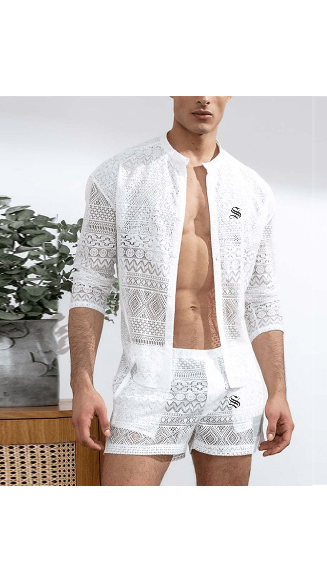 Kizja 3 - Top & Shorts for Men - Sarman Fashion - Wholesale Clothing Fashion Brand for Men from Canada