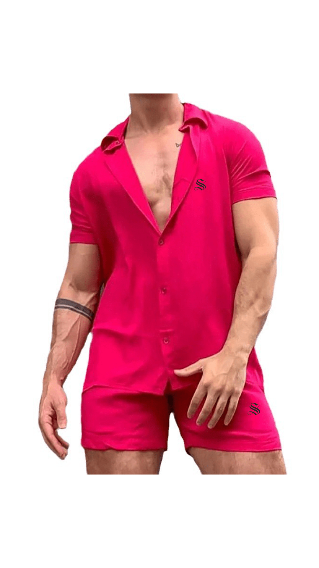 Kizja 5 - Top & Shorts for Men - Sarman Fashion - Wholesale Clothing Fashion Brand for Men from Canada