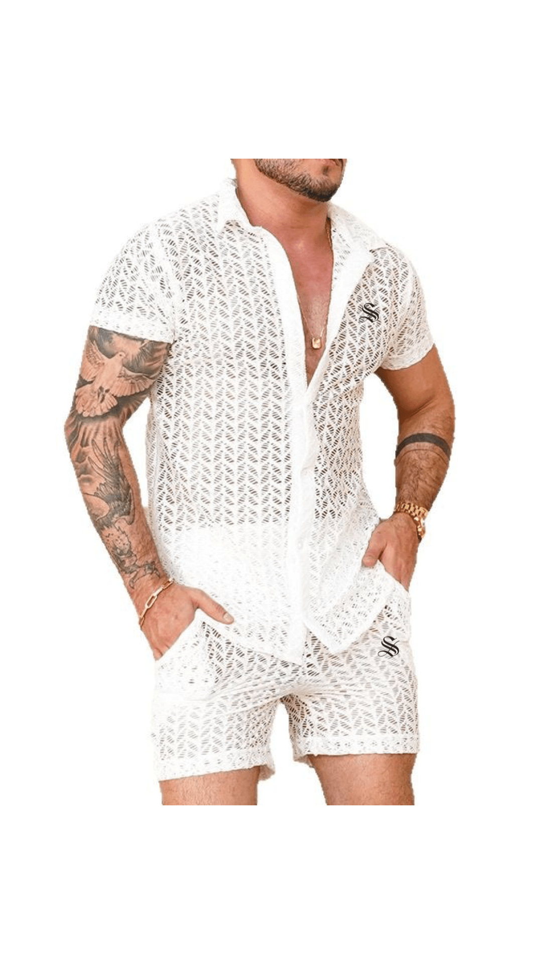 Kizja - Top & Shorts for Men - Sarman Fashion - Wholesale Clothing Fashion Brand for Men from Canada