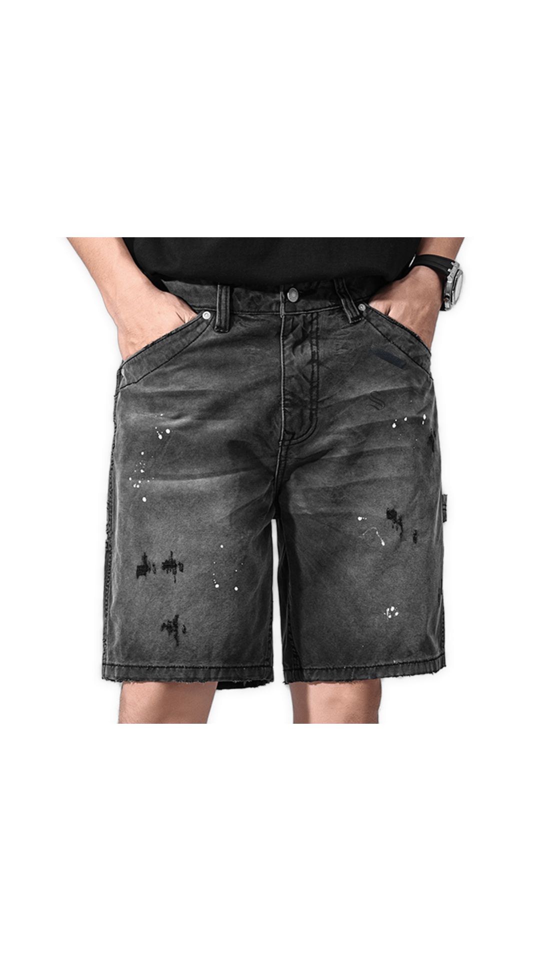 Kizma 3 - Jeans Shorts for Men - Sarman Fashion - Wholesale Clothing Fashion Brand for Men from Canada