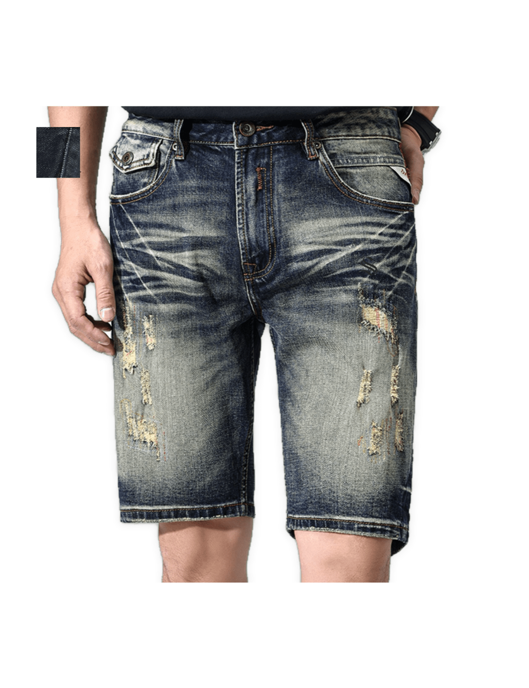 Kizma 4 - Jeans Shorts for Men - Sarman Fashion - Wholesale Clothing Fashion Brand for Men from Canada