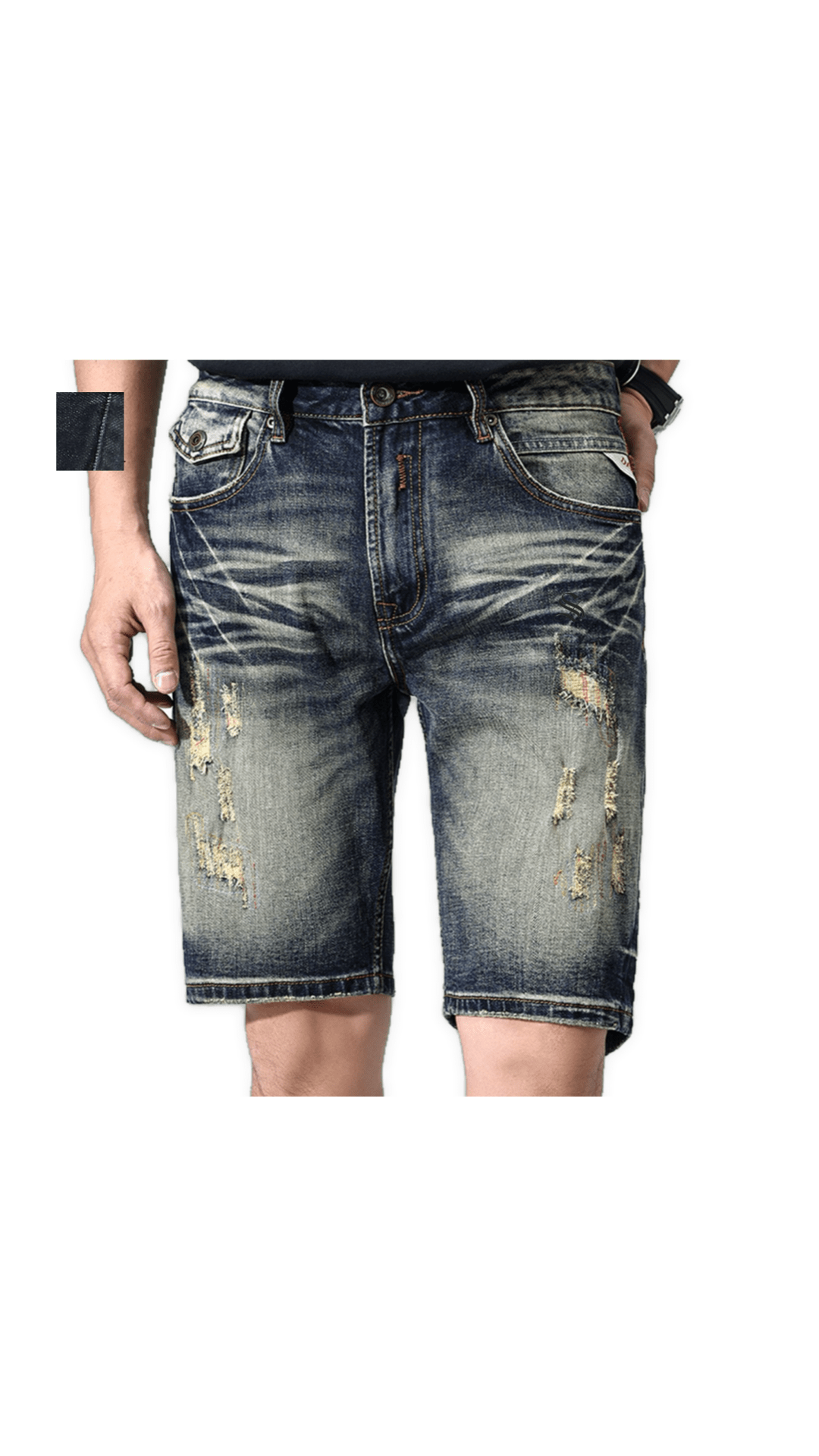 Kizma 4 - Jeans Shorts for Men - Sarman Fashion - Wholesale Clothing Fashion Brand for Men from Canada