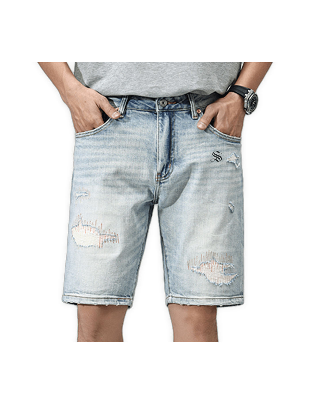 Kizma 5 - Jeans Shorts for Men - Sarman Fashion - Wholesale Clothing Fashion Brand for Men from Canada