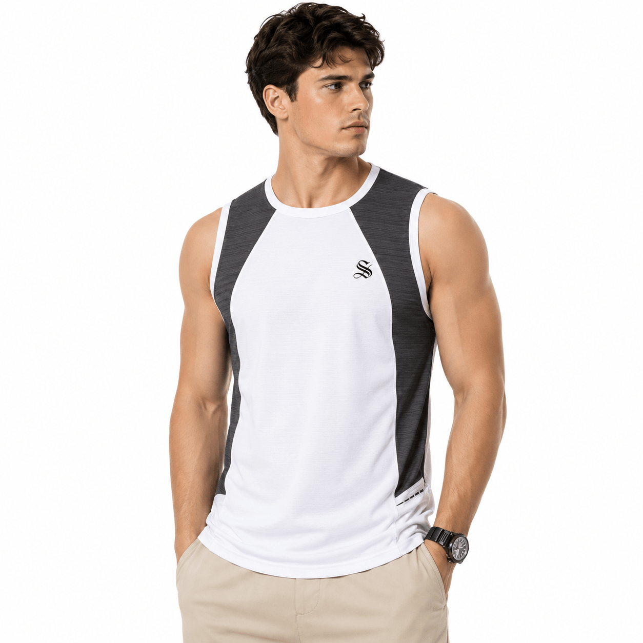 Kizma 5 - Tank Top for Men - Sarman Fashion - Wholesale Clothing Fashion Brand for Men from Canada