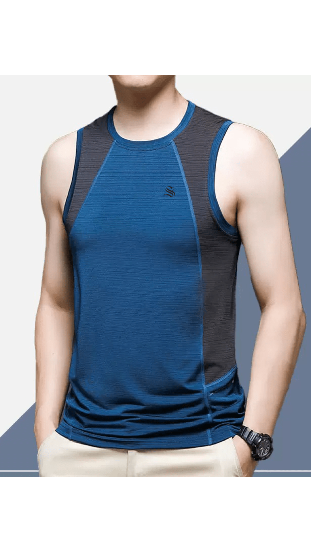 Kizma 5 - Tank Top for Men - Sarman Fashion - Wholesale Clothing Fashion Brand for Men from Canada