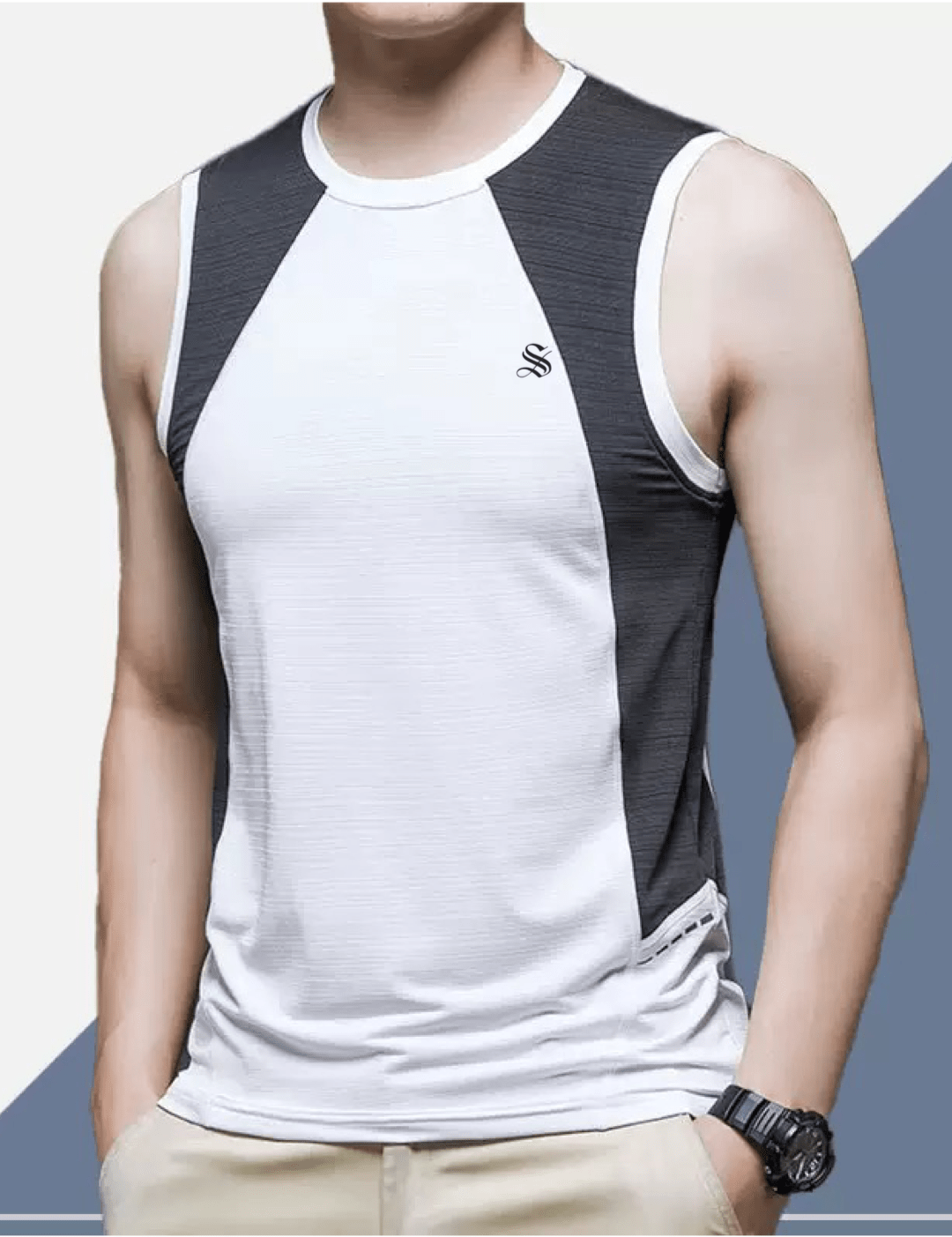 Kizma 5 - Tank Top for Men - Sarman Fashion - Wholesale Clothing Fashion Brand for Men from Canada