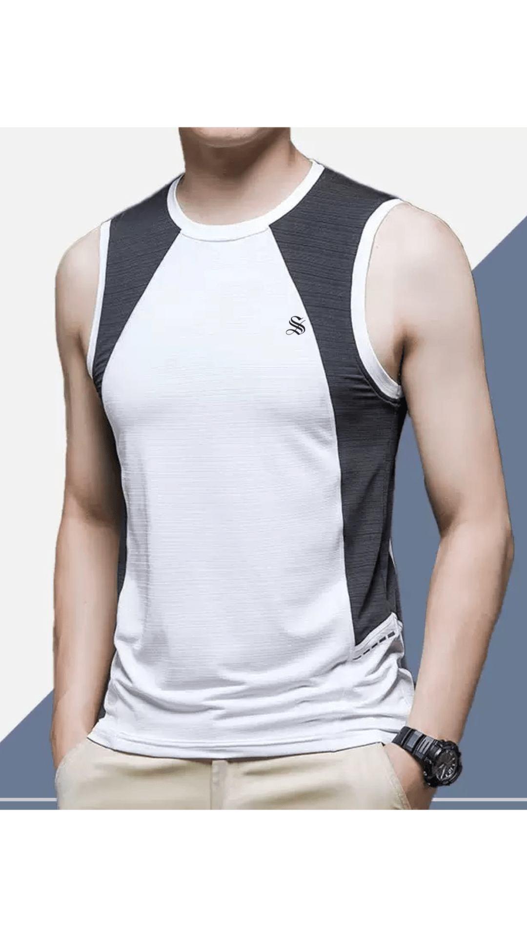 Kizma 5 - Tank Top for Men - Sarman Fashion - Wholesale Clothing Fashion Brand for Men from Canada