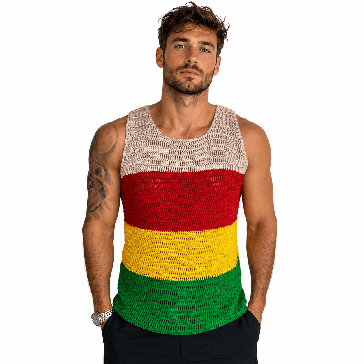Kizma 8 - Tank Top for Men - Sarman Fashion - Wholesale Clothing Fashion Brand for Men from Canada