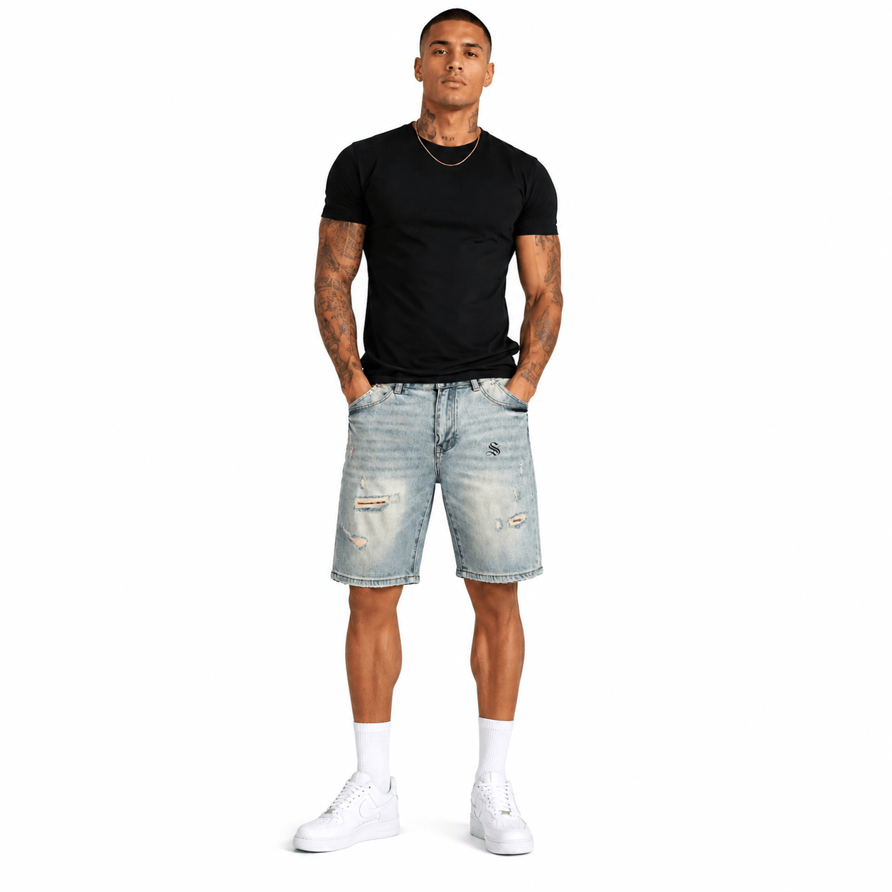 Kizma - Jeans Shorts for Men - Sarman Fashion - Wholesale Clothing Fashion Brand for Men from Canada