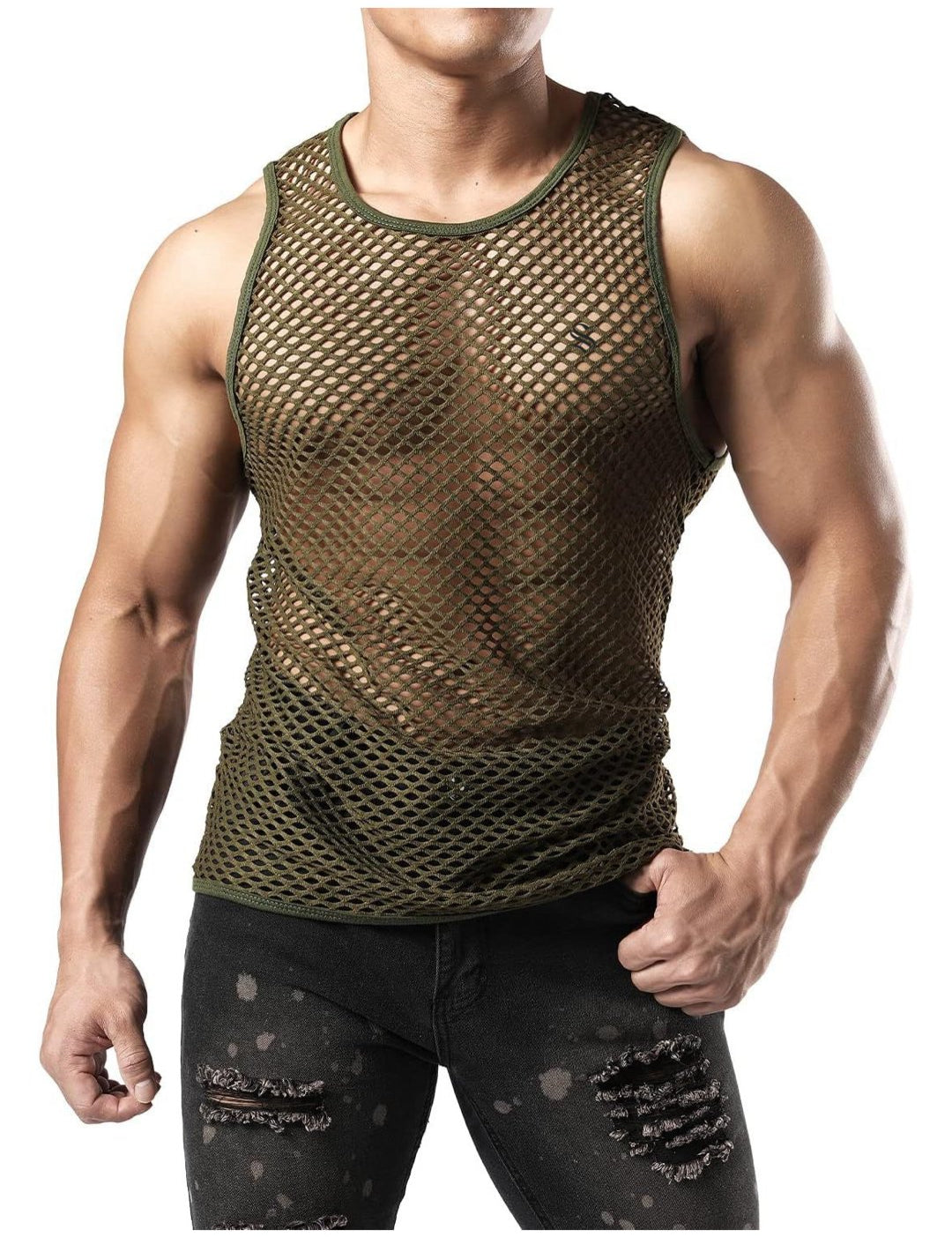 KJHH - Tank Top for Men - Sarman Fashion - Wholesale Clothing Fashion Brand for Men from Canada