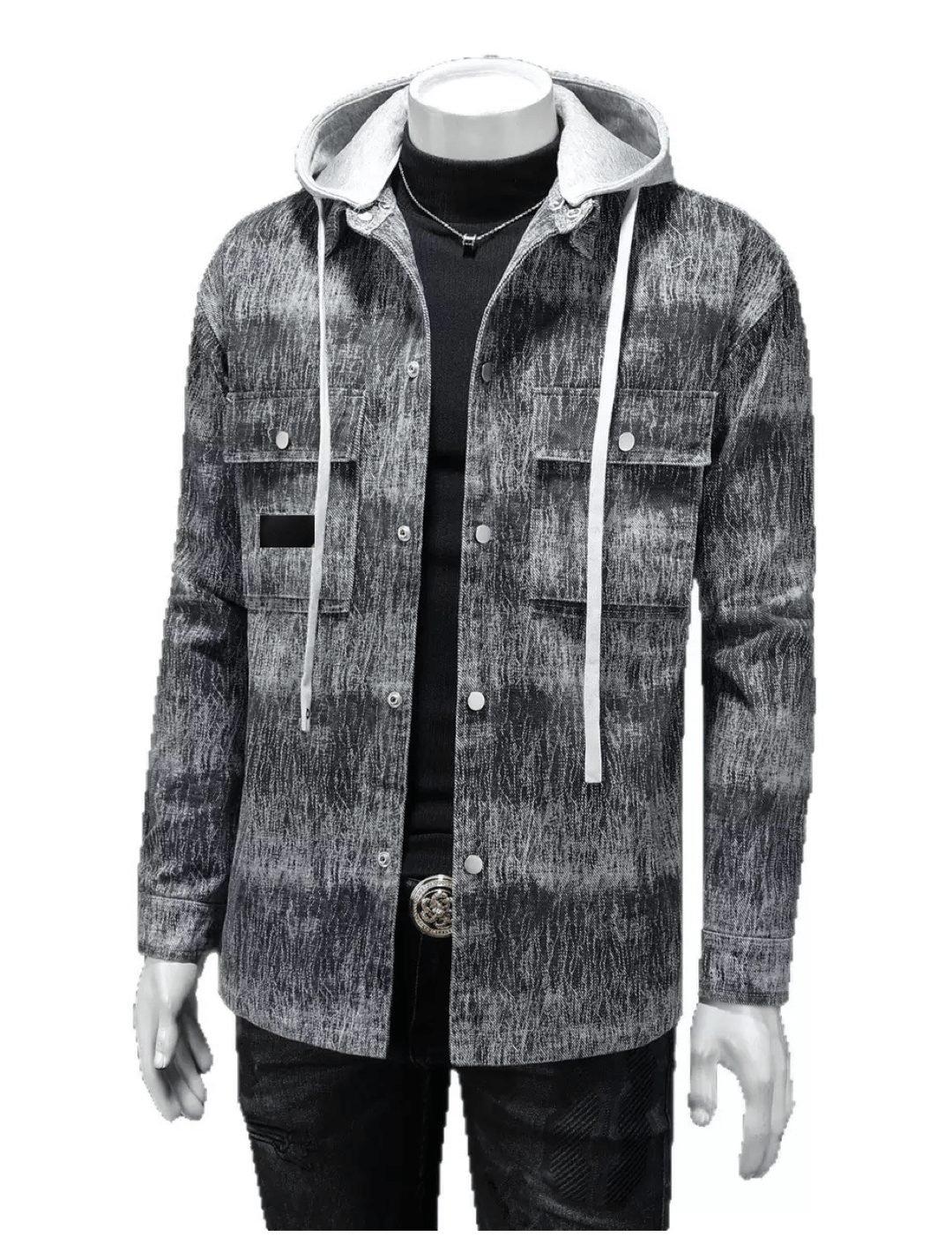 KJY 3 - Long Sleeve Jeans Jacket for Men - Sarman Fashion - Wholesale Clothing Fashion Brand for Men from Canada